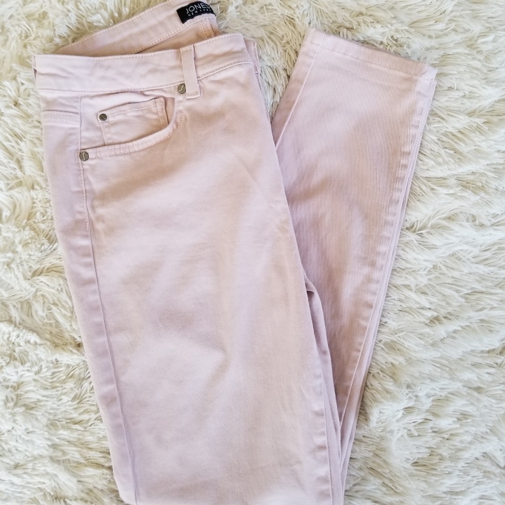 JNY Skinny Pink Ankle Jeans